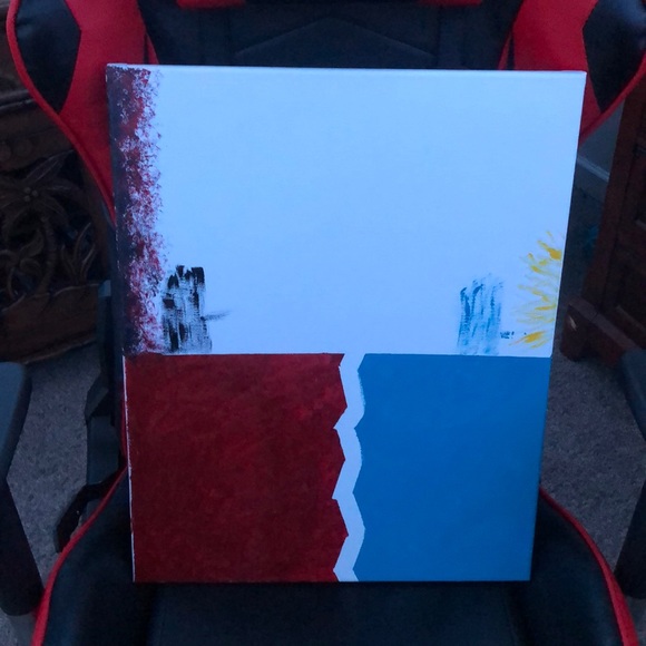 “Left behind” Painting, 1 of 1 Rare Art piece.